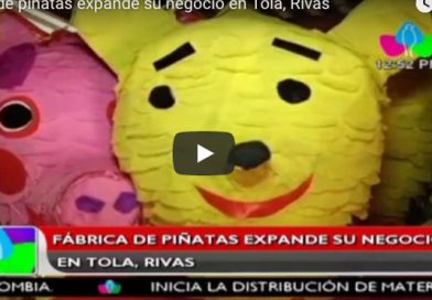 Fábrica de piñatas expande su negocio en Tola, Rivas