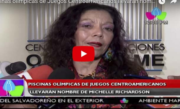 Piscinas olímpicas de Juegos Centroamericanos llevarán nombre de Michelle Richardson