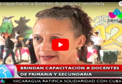Brindan capacitación a docentes de primaria y secundaria