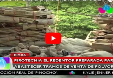 Rivas: Pirotecnia El Redentor preparada para abastecer tramos de venta de pólvora