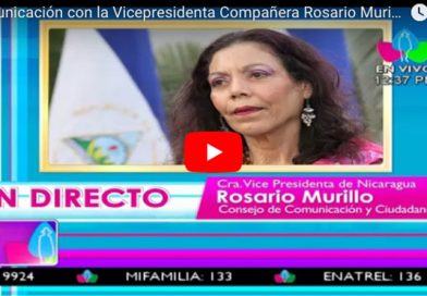 Comunicación con la Vicepresidenta Compañera Rosario Murillo, 15 de Noviembre 2017