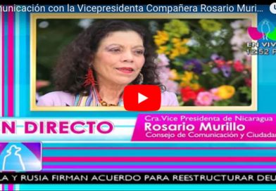 Comunicación con la Vicepresidenta Compañera Rosario Murillo, 16 de Noviembre 2017