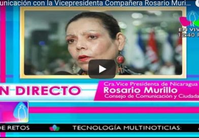 Comunicación con la Vicepresidenta Compañera Rosario Murillo, 22 de Noviembre 2017