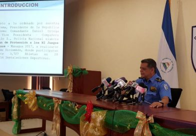 Policía Nacional garantizará seguridad en Juegos Centroamericanos