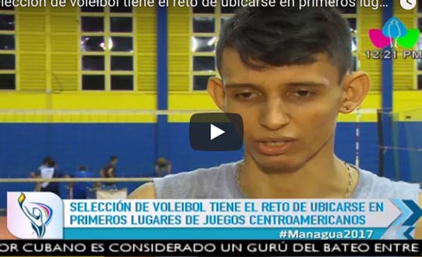 Selección de voleibol tiene el reto de ubicarse en primeros lugares de Juegos Centroamericanos