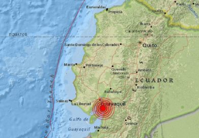 Se registra un terremoto de 6,2 en Ecuador