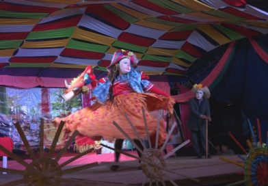 Folclor y tradición en noche de nesquiza de maíz y elección de la vieja de El Torovenado El Malinche