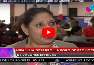 Mifamilia desarrolla foro de promoción de valores en Rivas