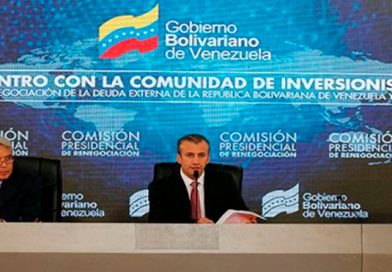 Gobierno venezolano califica de exitoso el proceso de refinanciamiento de la deuda externa