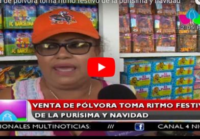 Venta de pólvora toma ritmo festivo de la purísima y navidad