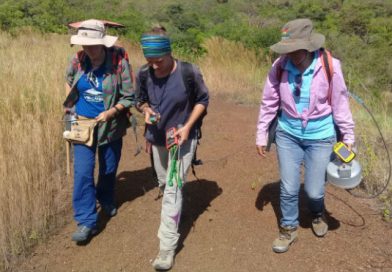 Vulcanólogas de Canarias y el INETER estudian el volcán Masaya