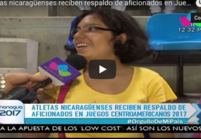 Atletas nicaragüenses reciben respaldo de aficionados en Juegos Centroamericanos 2017
