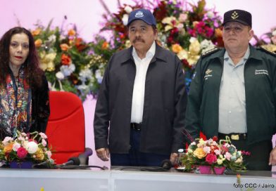 Comandante Daniel y Compañera Rosario presiden graduación de Cadetes del Centro Superior de Estudios Militares