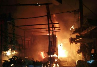 Compañera Rosario expresa solidaridad a comerciantes del Mercado Roberto Huembes afectados por incendio