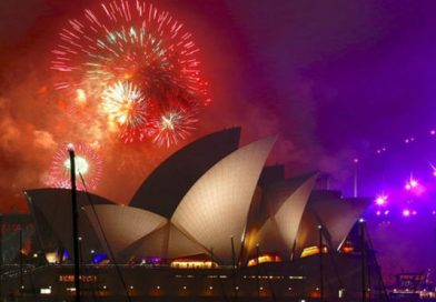 Un gran espectáculo en Sidney lanza las festividades del Año Nuevo en el mundo