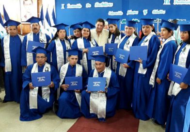 Realizan primera promoción de bachilleres con trabajadores de la Alcaldía de Jinotega