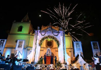 Espectáculo de luces y Lavada de la Plata en El Viejo, Chinandega