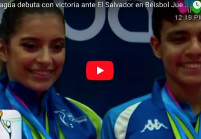 Nicaragua debuta con victoria ante El Salvador en Béisbol Juegos C.A