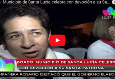 Boaco: Municipio de Santa Lucía celebra con devoción a su Santa patrona