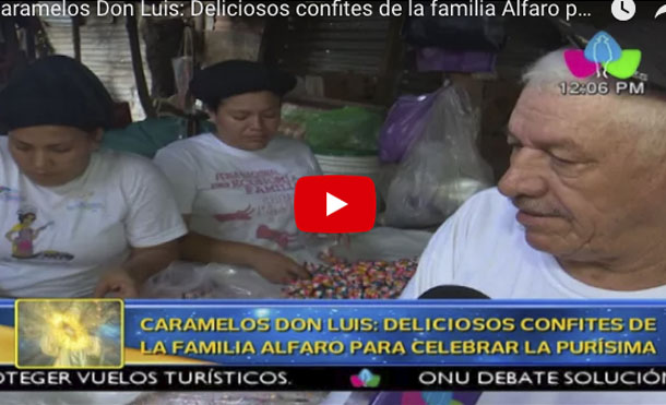 Caramelos Don Luis: Deliciosos confites de la familia Alfaro para celebrar la purísima