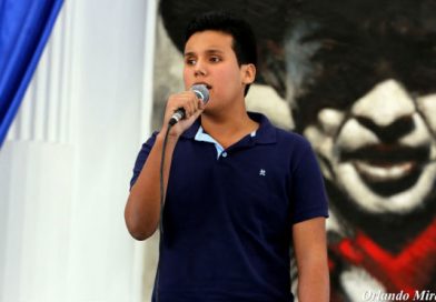 Personas ciegas participan de XVII Festival de Canto