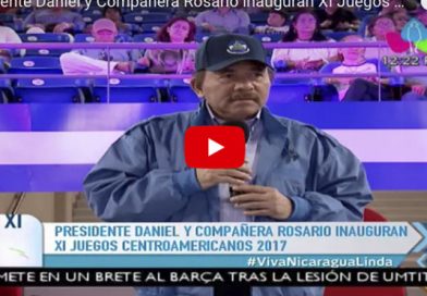 Presidente Daniel y Compañera Rosario inauguran XI Juegos Centroamericano 2017