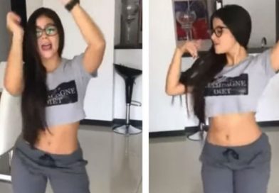 Colombiana bailó reggaetón y se vuelve viral