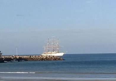 Crucero Sea Cloud pasa fin de año en Nicaragua
