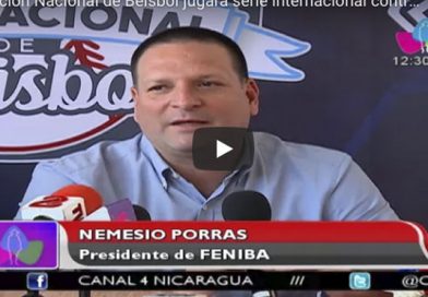 Selección Nacional de Béisbol jugará serie internacional contra Cuba en febrero del 2018