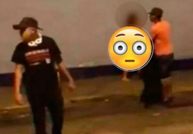 Hombre golpea a su hija y luego la deja desnuda en medio de la calle