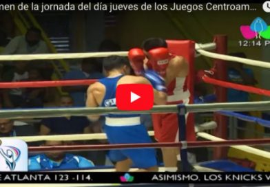 Resumen de la jornada del día jueves de los Juegos Centroamericanos