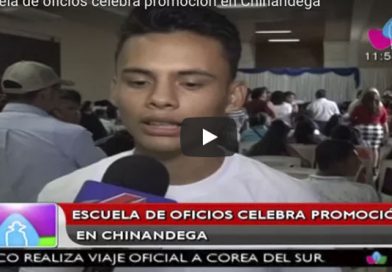 Escuela de oficios celebra promoción en Chinandega
