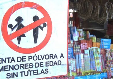 Evite quemaduras con pólvora esta Nochebuena