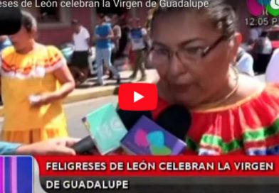 Feligreses de León celebran la Virgen de Guadalupe
