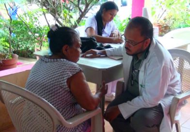 Nindirí: Familias del barrio Roberto Lara reciben atención médica especializada