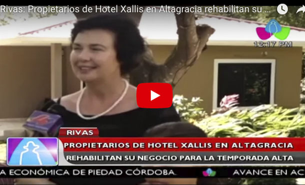 Rivas: Propietarios de Hotel Xallis en Altagracia rehabilitan su negocio para la temporada alta