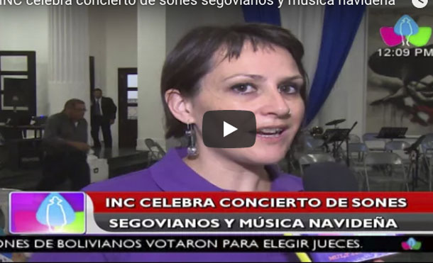 INC celebra concierto de sones segovianos y música navideña