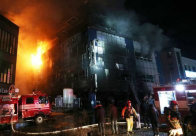 Mueren al menos 29 personas por un incendio en un gimnasio de ocho plantas en Corea del Sur