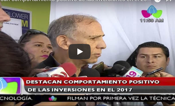 Destacan comportamiento positivo de las inversiones en el 2017