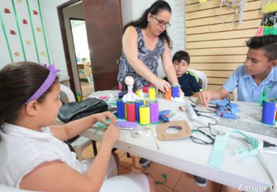 Elaborar manualidades, una buena alternativa para la niñez durante las vacaciones