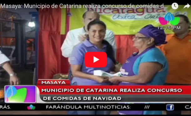 Masaya: Realizan concurso de comidas de navidad