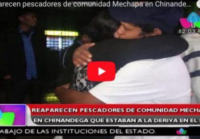 Reaparecen pescadores de comunidad Mechapa en Chinandega que estaban a la deriva del mar