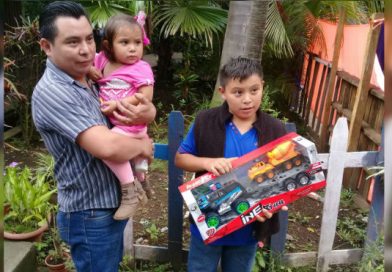 Gobierno Sandinista entregó 4 mil juguetes a los mimados del hogar del municipio de Tehuantepec