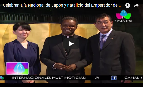 Celebran Día Nacional de Japón y natalicio del Emperador de este país