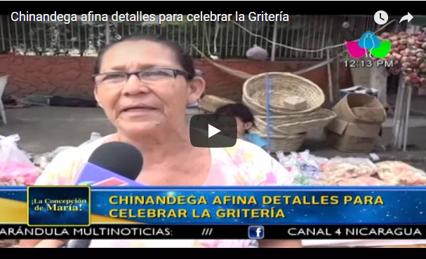 Chinandega afina detalles para celebrar la Gritería