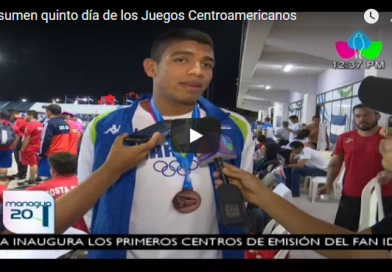 Resumen quinto día de los Juegos Centroamericanos
