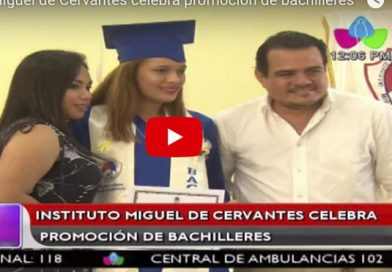 Instituto Miguel de Cervantes celebra promoción de bachilleres
