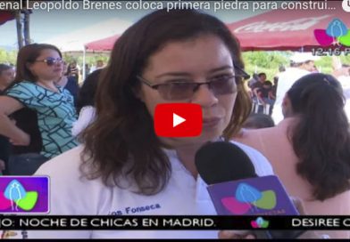 Cardenal Leopoldo Brenes coloca primera piedra para construir templo en Reparto San Andrés