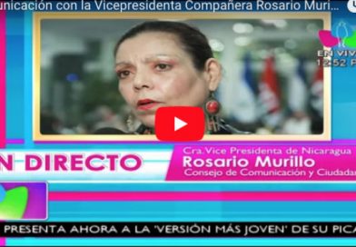 Comunicación con la Vicepresidenta Compañera Rosario Murillo, 11 de Diciembre 2017