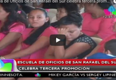 Escuela de Oficios de San Rafael del Sur celebra tercera promoción
